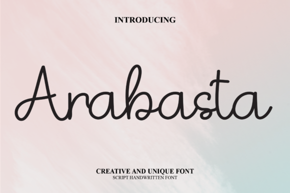 Arabasta: A Whimsical Script Font for Elegant Web Design