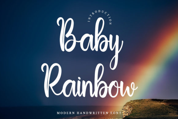 Baby Rainbow: A Modern Handwritten Font for Editorial Charm