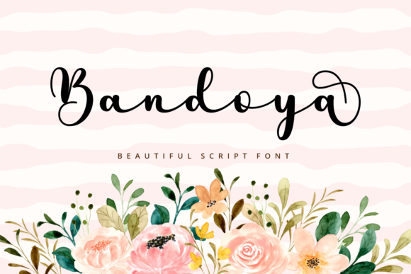 Bandoya: A Script Font That Elevates Digital Branding