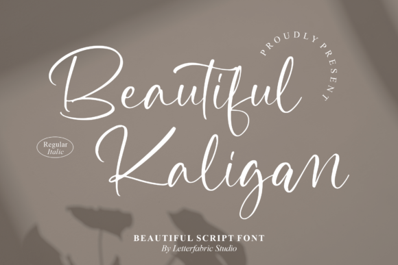 Beautiful Kaligan: A Handwritten Font That Elevates Editorial Design