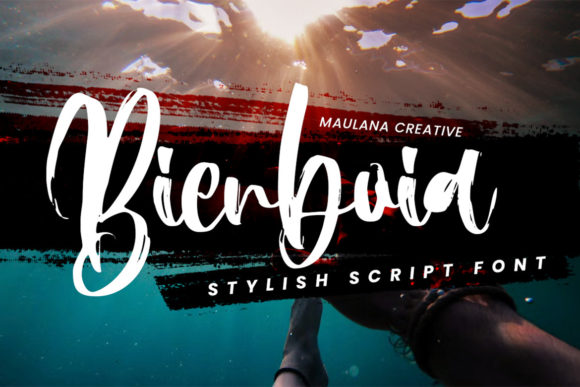 Bienboia Font: Elevating Web Design with Elegant Script Typography