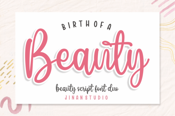 Birth of a Beauty: A Designer’s Journey with a Romantic Script & Sans Serif Font Duo