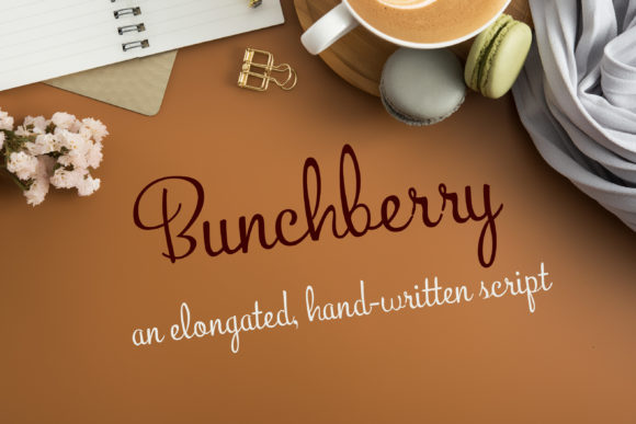 Bunchberry: A Handwritten Font That Elevates Campaign Visuals