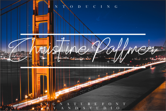 Christine Pallmer: A Timeless Script Font for Editorial Design and Digital Publishing