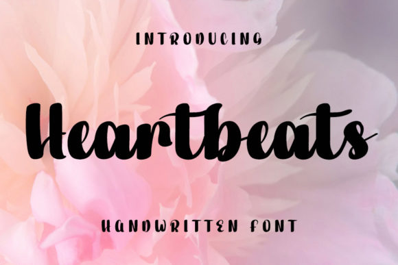 Heartbeats: A Stylish Handwritten Font That Elevates Your Brand
