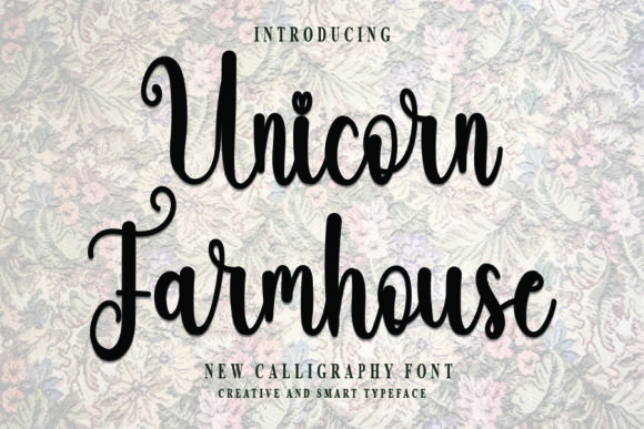 How Choosing Unicorn Farmhouse Font Transformed My Small Business Branding