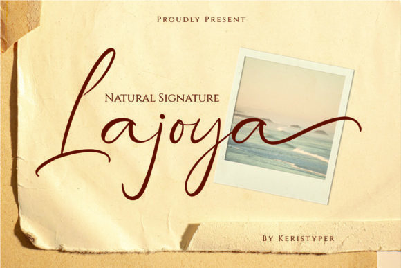How Lajoya Transformed My Campaign Graphics with Elegant Script Typography