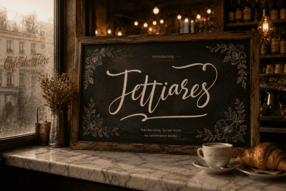 Jettiares: A Stylish Script Font for Modern Marketing and Digital Design
