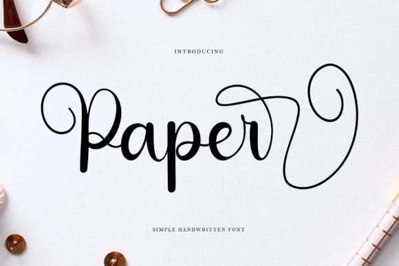 Paper: A Handwritten Font That Elevates Editorial Design