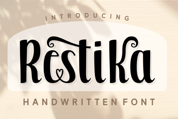 Restika: A Handwritten Font That Elevates Modern Marketing Typography
