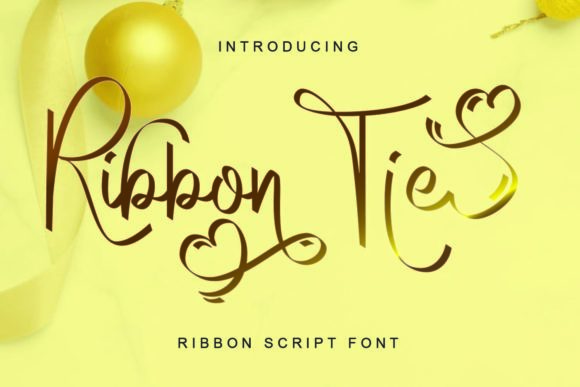 Ribbon Tie: How a Script Font Became My Secret Weapon for Campaign Visuals