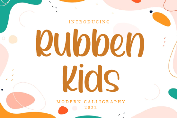 Rubben Kids: A Playful Script Font That Elevates Digital Campaigns