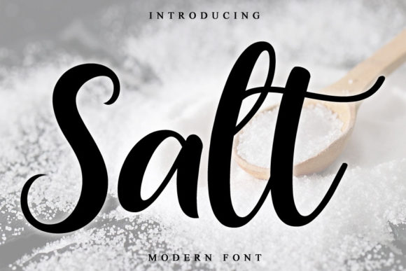 Salt Font: Elevating Editorial Design with Modern Elegance