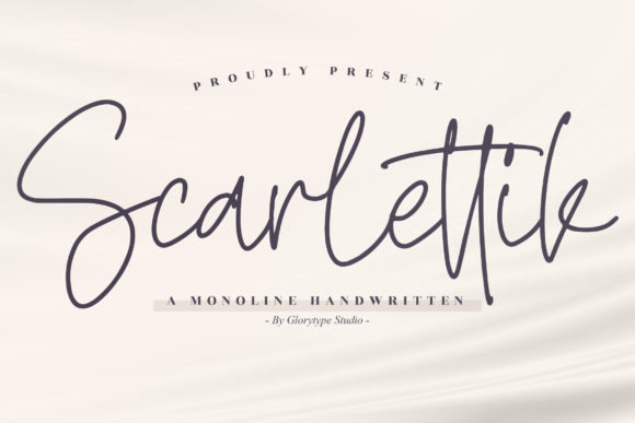 Scarlettik: A Modern Handwritten Font for Makers and Creative Sellers