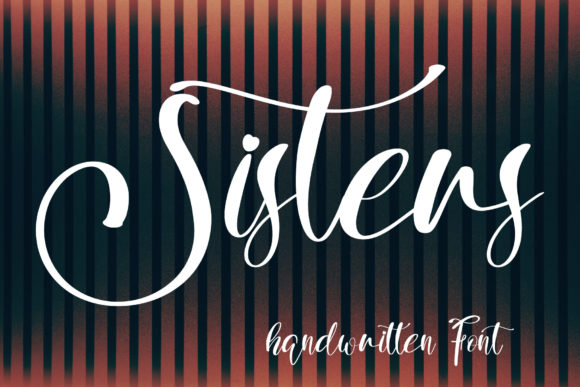 Sisters: A Script Font That Elevates Web Design and Digital Branding