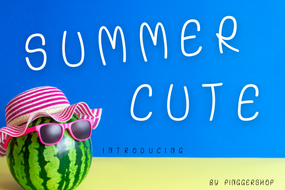 Summer Cute: A Modern Handwritten Font for Digital Designers